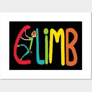 Climb Posters and Art